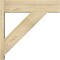 Ekena Millwork Traditional Block Rough Sawn Outlooker, Douglas Fir, 8"W x 30"D x 30"H OUT08X30X30TRA05RDF - alternate 4